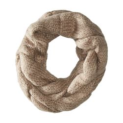 Steve Madden Full Course Load Snood Taupe