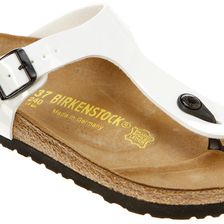 Birkenstock Gizeh Birko-Flor™ Bright White Patent