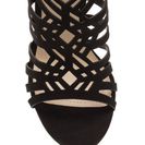 Incaltaminte Femei CheapChic Girl\'s Best Friend Caged Chunky Heels Black