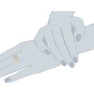 Bijuterii Femei Michael Kors Brilliance Multi Barrel Ring Gold