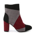 Incaltaminte Femei Diba Danica Color Block Bootie BlackBurgundyGrey