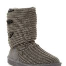 Incaltaminte Femei Bearpaw Knit Genuine Sheepskin Lined Boot GRAY