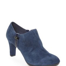 Incaltaminte Femei Anne Klein Navy Suede Seabed Booties Navysuede