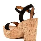Incaltaminte Femei Dolce Vita Randi Platform Sandal BLACK SUEDE