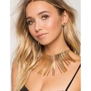 Bijuterii Femei CheapChic Tucker Statement Necklace Met Gold