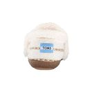 Incaltaminte Femei TOMS Slipper White Gold Boucle