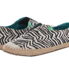 Incaltaminte Femei Sanuk Runaround Jute Zebra
