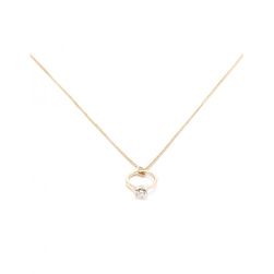 Bijuterii Femei Forever21 Ring Pendant Necklace Goldclear