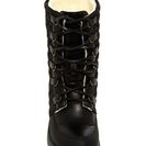 Incaltaminte Femei Matt Bernson Ketchum Genuine Shearling Lined Lace-Up Boot BLACK QUILTED