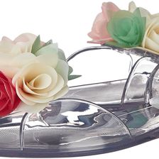 Stuart Weitzman Jellybow Clear Jelly
