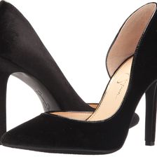 Jessica Simpson Claudette Black Luxe Velvet