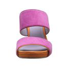 Incaltaminte Femei Johnston Murphy Nisha Slide Azalea Kid SuedeOrange Nappa