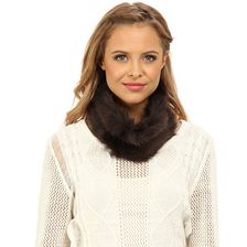 Accesorii Femei UGG Layna Long Pile Headband Snood Chocolate