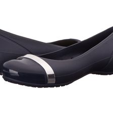 Crocs Cap Toe Mirror Band Flat Navy/Navy
