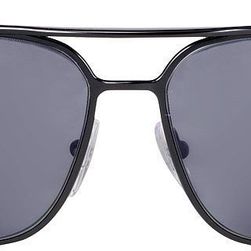 Prada Demi-shiny Black Polarize Sunglasses 0PS 54OS-1BO5Z1-64 N/A