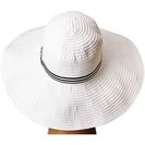 Accesorii Femei LAUREN Ralph Lauren Poly Signature Grosgrain Sun Hat PearlBlack White