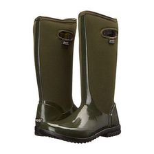 Incaltaminte Femei Bogs Sidney Solid Tall Dark Green