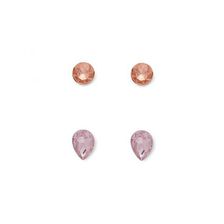 Bijuterii Femei Forever21 Faux Gem Stud Set Rosepeach