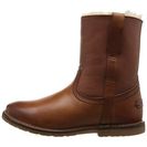 Incaltaminte Femei Frye Celia Shearling Short Cognac Smooth Full Grain