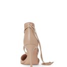Incaltaminte Femei French Connection Almost Nude Elise Pointed Toe Lace-Up Pumps Almost Nude