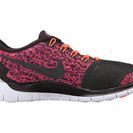 Incaltaminte Femei Nike Free 50 Print Vivid PurpleHyper OrangeWhiteBlack