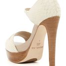 Incaltaminte Femei Rachel Zoe Halle Platform Heel OFFWHITE