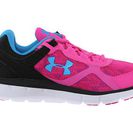 Incaltaminte Femei Under Armour UA Micro Gtrade Velocity RN Rebel PinkBlackCapri