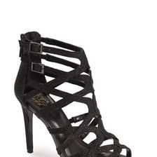 Incaltaminte Femei Vince Camuto Fantin Platform Sandal BLACK CAVIAR