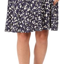 NIC+ZOE Fractured Squares Wink Skirt Multi