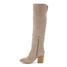 Incaltaminte Femei Steve Madden Saudy Wide Calf Over The Knee Boot Taupe