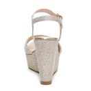 Incaltaminte Femei DeBlossom Christy-26 Wedge Sandal Gold