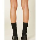 Incaltaminte Femei Forever21 Faux Suede Ankle Booties Black
