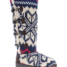 Incaltaminte Femei MUK LUKS Felicity Faux Fur Lined Boot Navy
