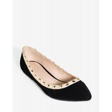 Incaltaminte Femei CheapChic Pippa-36 To The Point Flat Black