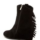 Incaltaminte Femei Catherine Catherine Malandrino Austen Fringe Trim Faux Fur Lined Bootie Black