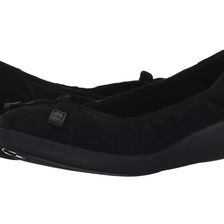 FitFlop F-Pop Ballerina Suede™ Black