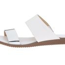 Incaltaminte Femei Michael Kors Millie Slide SilverWhite SpecchioVachetta