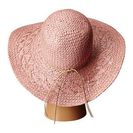 Accesorii Femei BCBGeneration Feather Chain Floppy Hat Whisper Pink