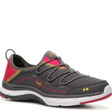 Incaltaminte Femei Ryka Feather Pace Slip-On Walking Shoe - Womens GreyPinkYellow