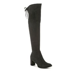 Incaltaminte Femei Marc Fisher Lencon Over The Knee Boot Black