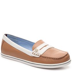 Incaltaminte Femei Tommy Hilfiger Butter Loafer TanWhite