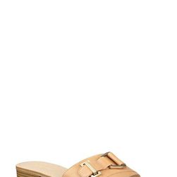 Incaltaminte Femei Nine West Yanni Slide Sandal Women NATURAL LEATHER