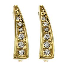 Bijuterii Femei Rebecca Minkoff Mini Pave Ear Climber Earrings Gold TonedCrystal