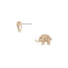 Bijuterii Femei Forever21 Rhinestone Elephant Studs Goldpink