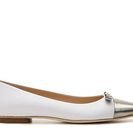 Incaltaminte Femei Rangoni by Amalfi Zula Pointed Cap Toe Flat WhiteGold