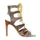 Incaltaminte Femei Dolce Vita Howie BlackWhite Calf Hair