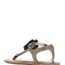 Incaltaminte Femei Italian Shoemakers Mae Slingback Thong Sandal PEWTER