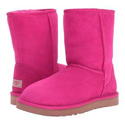 Incaltaminte Femei UGG Classic Short Racing Red Leather