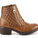 Incaltaminte Femei GC Shoes Ventura Combat Boot Cognac