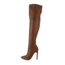 Incaltaminte Femei Michael Antonio Woosey Over The Knee Boot Brown